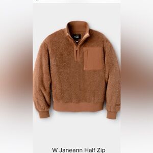 UGG Janeanne half zip xs